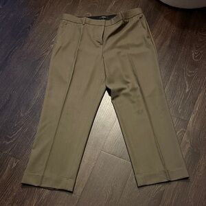 Theory Women's Tan Dress Pants
